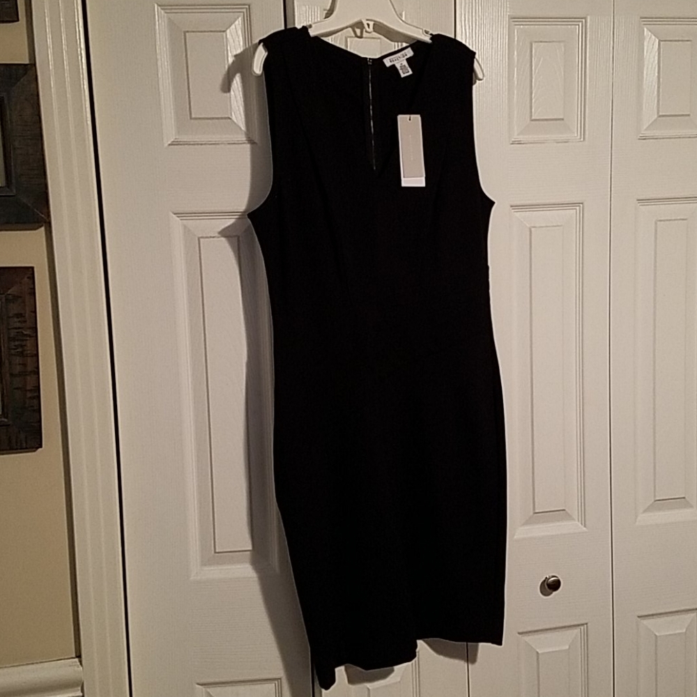Black Sleeveless Kenneth Cole Dress